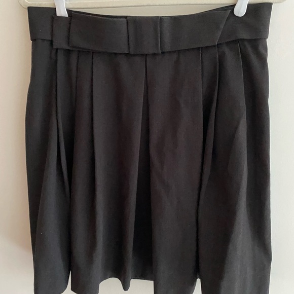 Dark Gray Adrienne Vittadani Skirt - Picture 1 of 3